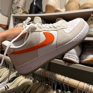 Nike Women’s Air Force AF1 First Use Edition June 18th, 1971 Orange Suede